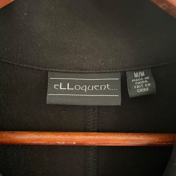 Vintage Y2K Military Jacket Y2K Goth Middle Age Asymmetric Cotton Dark fairy M - Picture 15 of 16